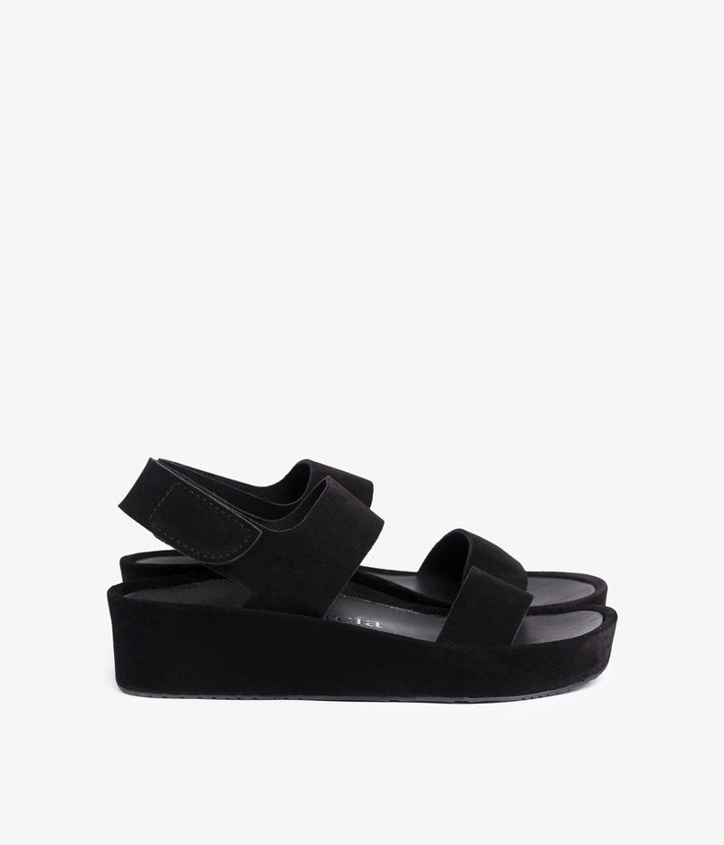 pedro garcia slide flatform sandal beige black lacey ess 1