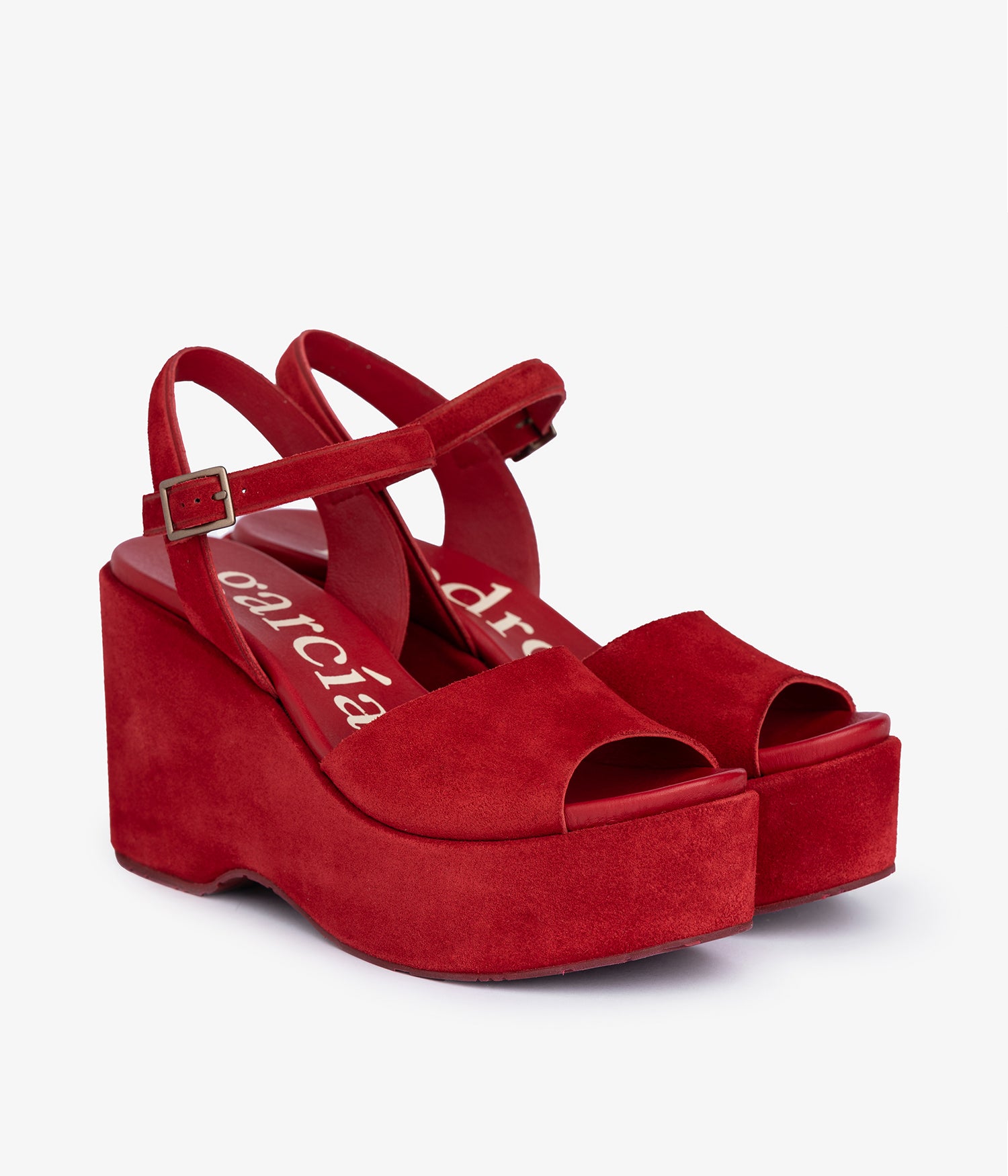 Pedro Garcia top suede wedge