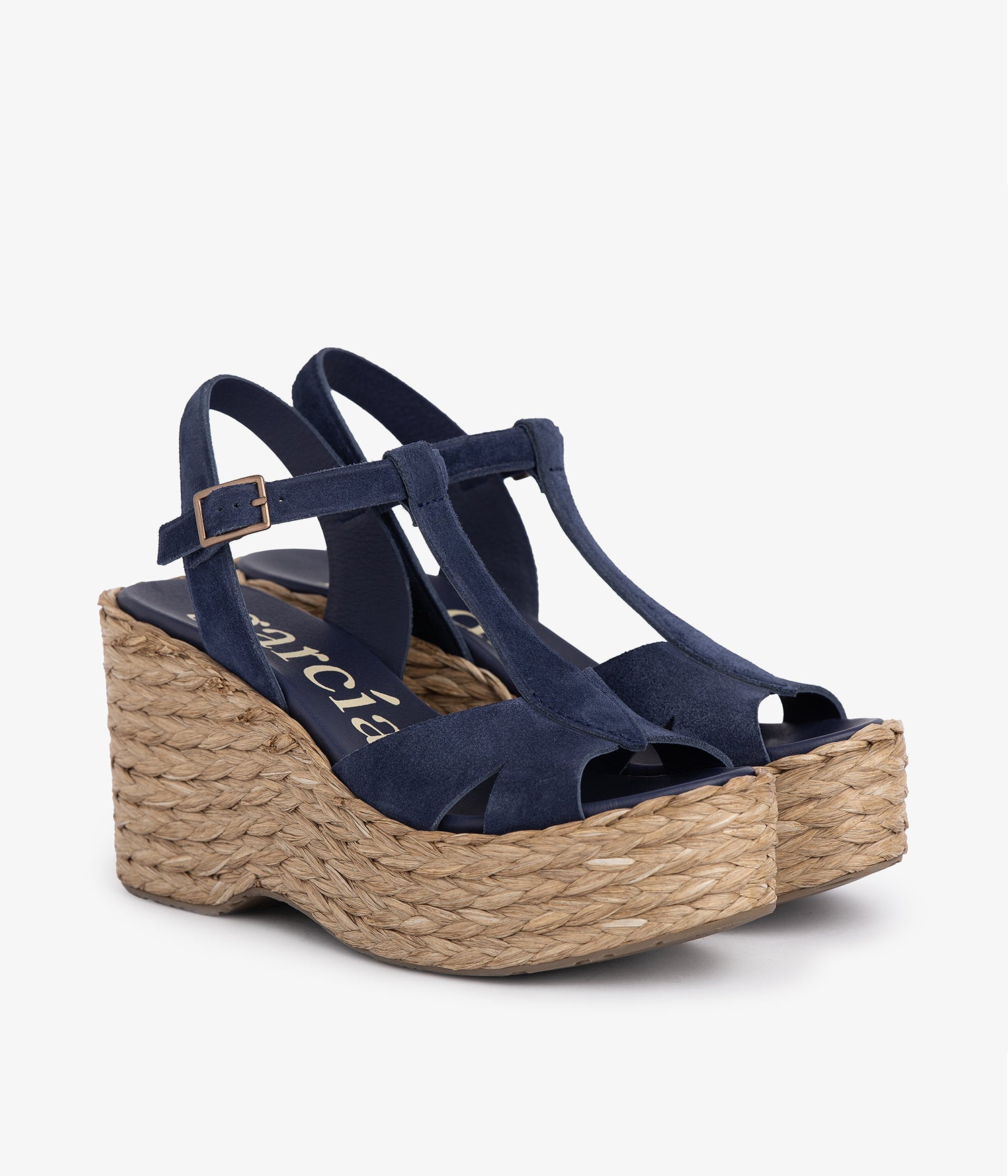Sale womens navy blue wedge sandals Top Sale