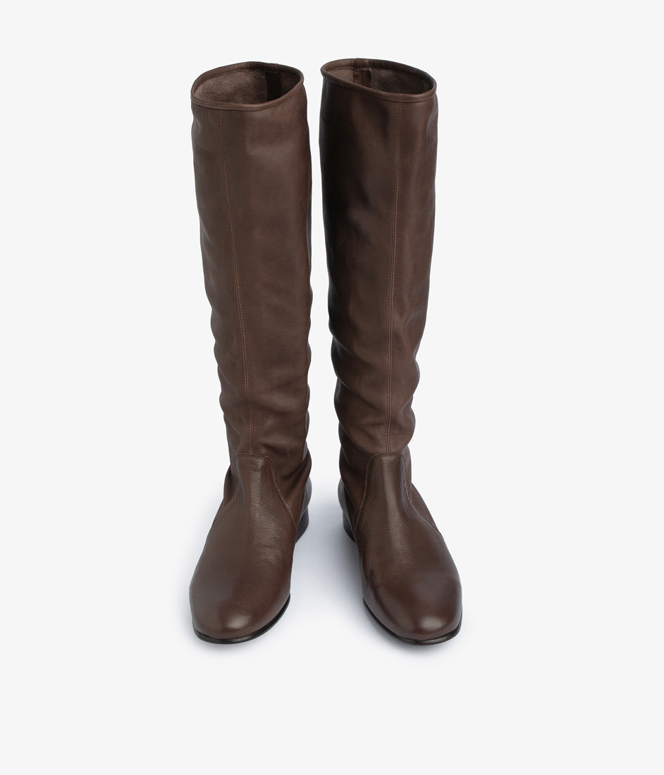 gintare / brown clarabelle calf-brown