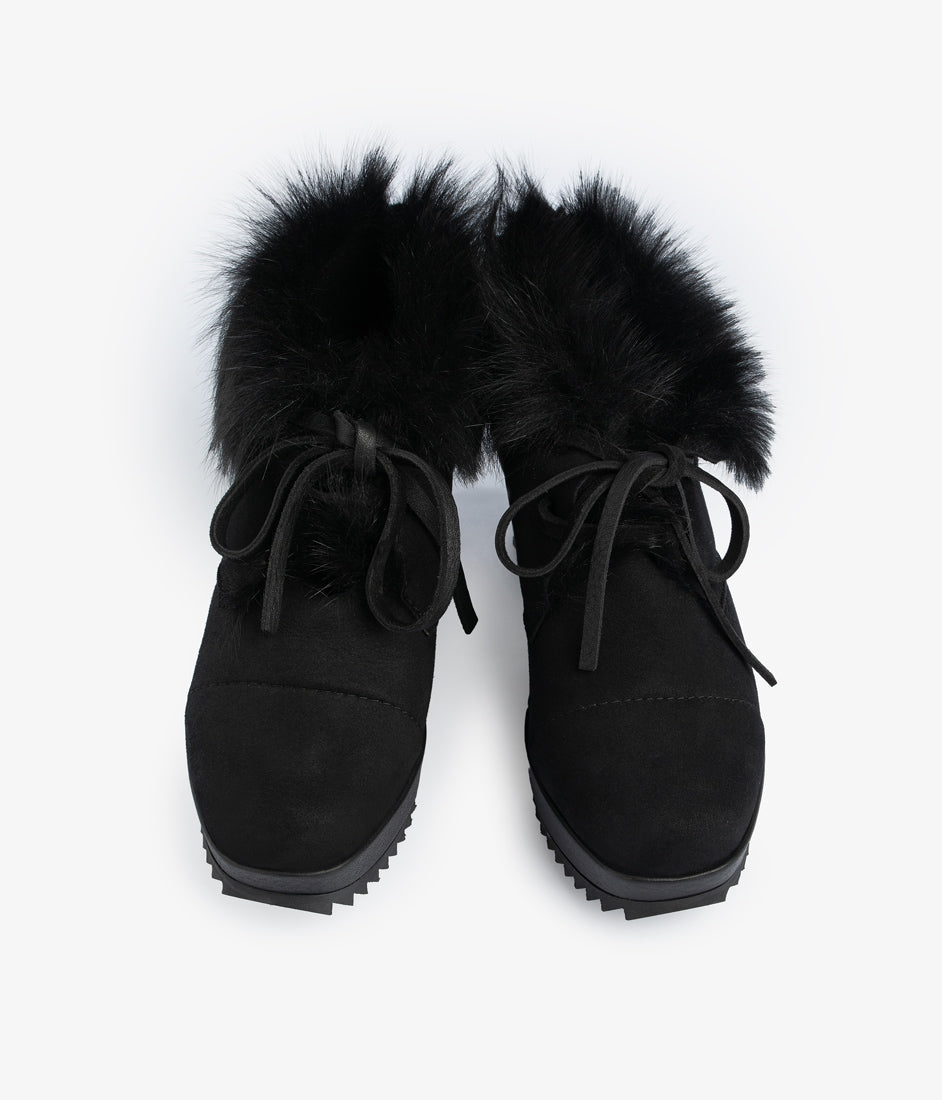 fidela / black suede churra