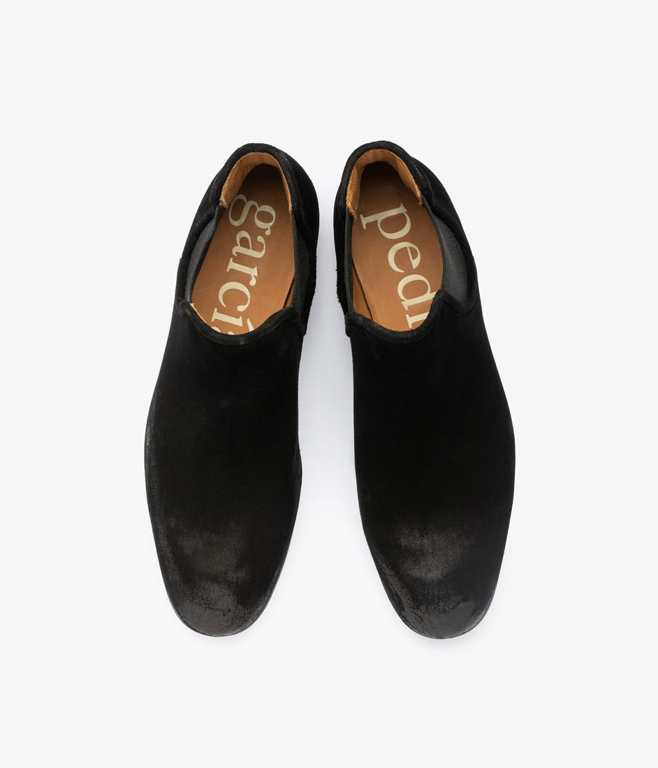 gema / black bessie suede-black