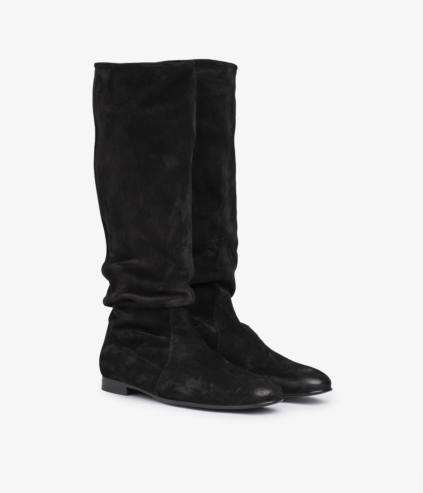 gintare / black bessie suede-black