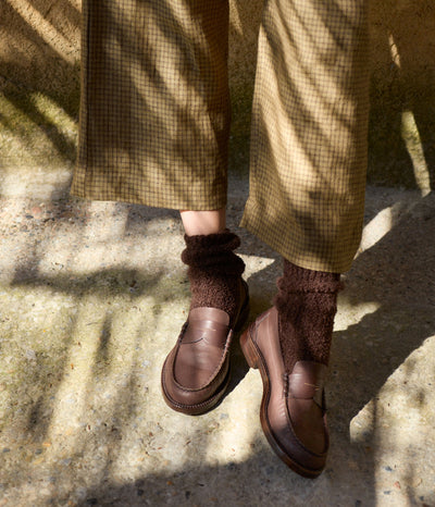 sabela / brown clarabelle calf-brown