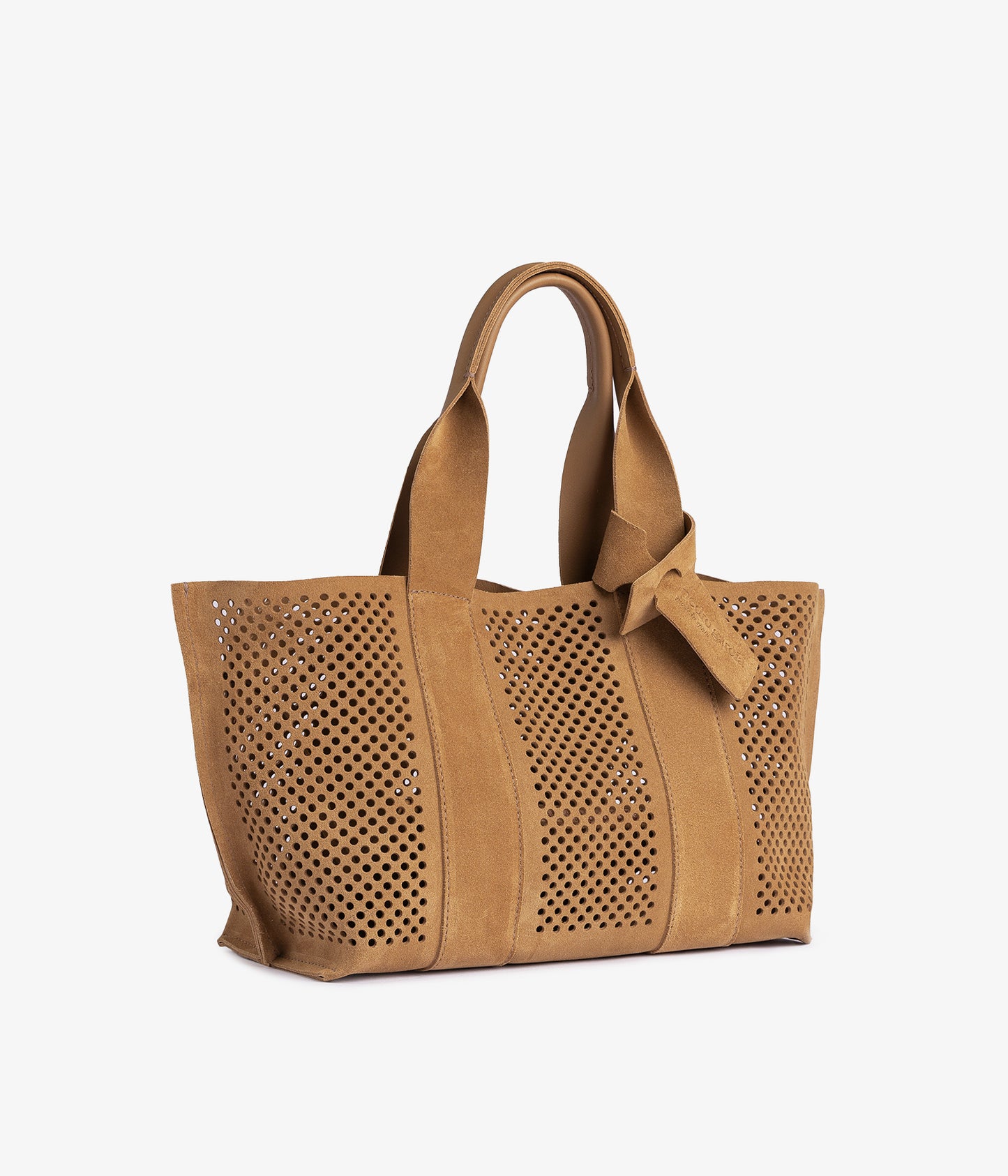 perfed tote / honey castoro