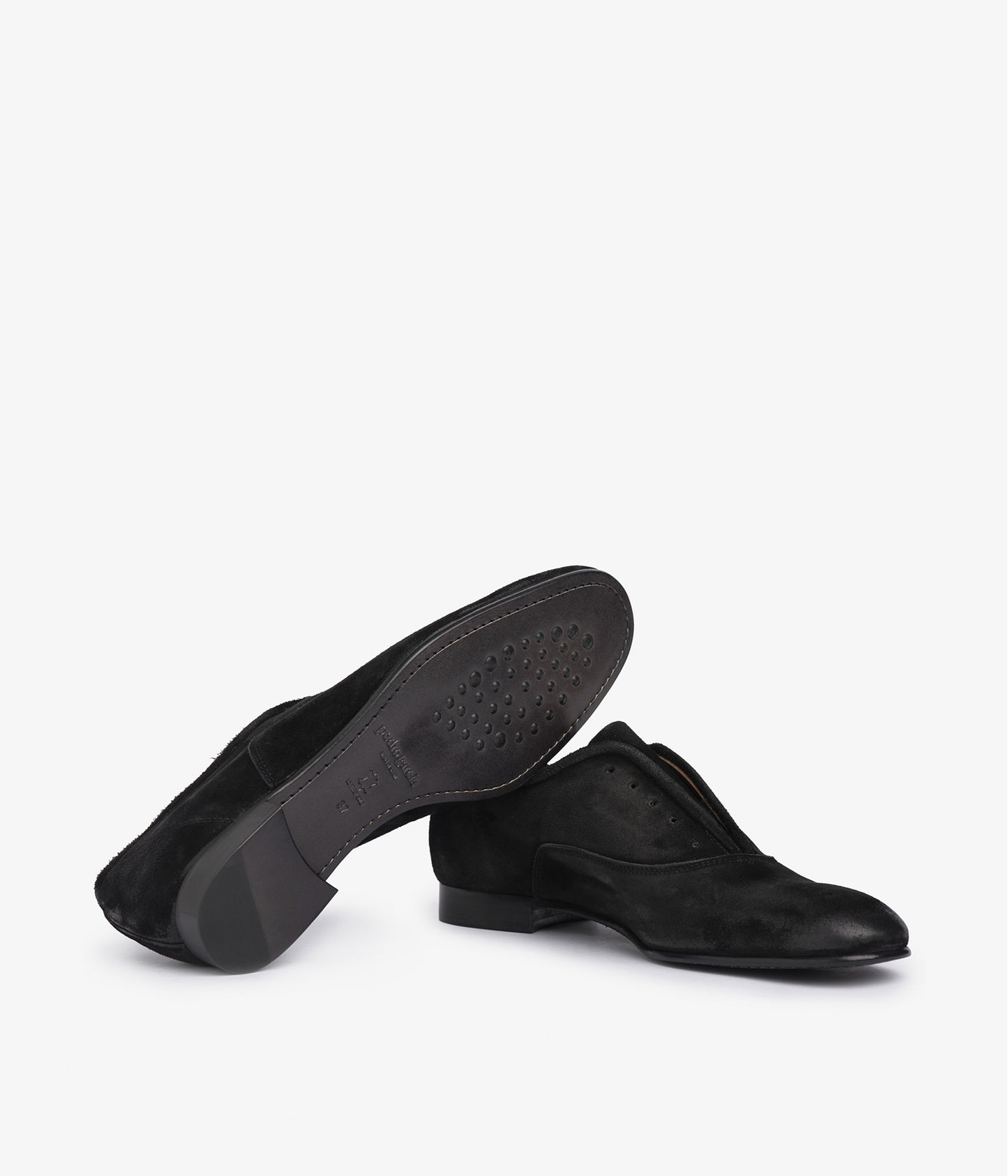 gerti / black bessie suede