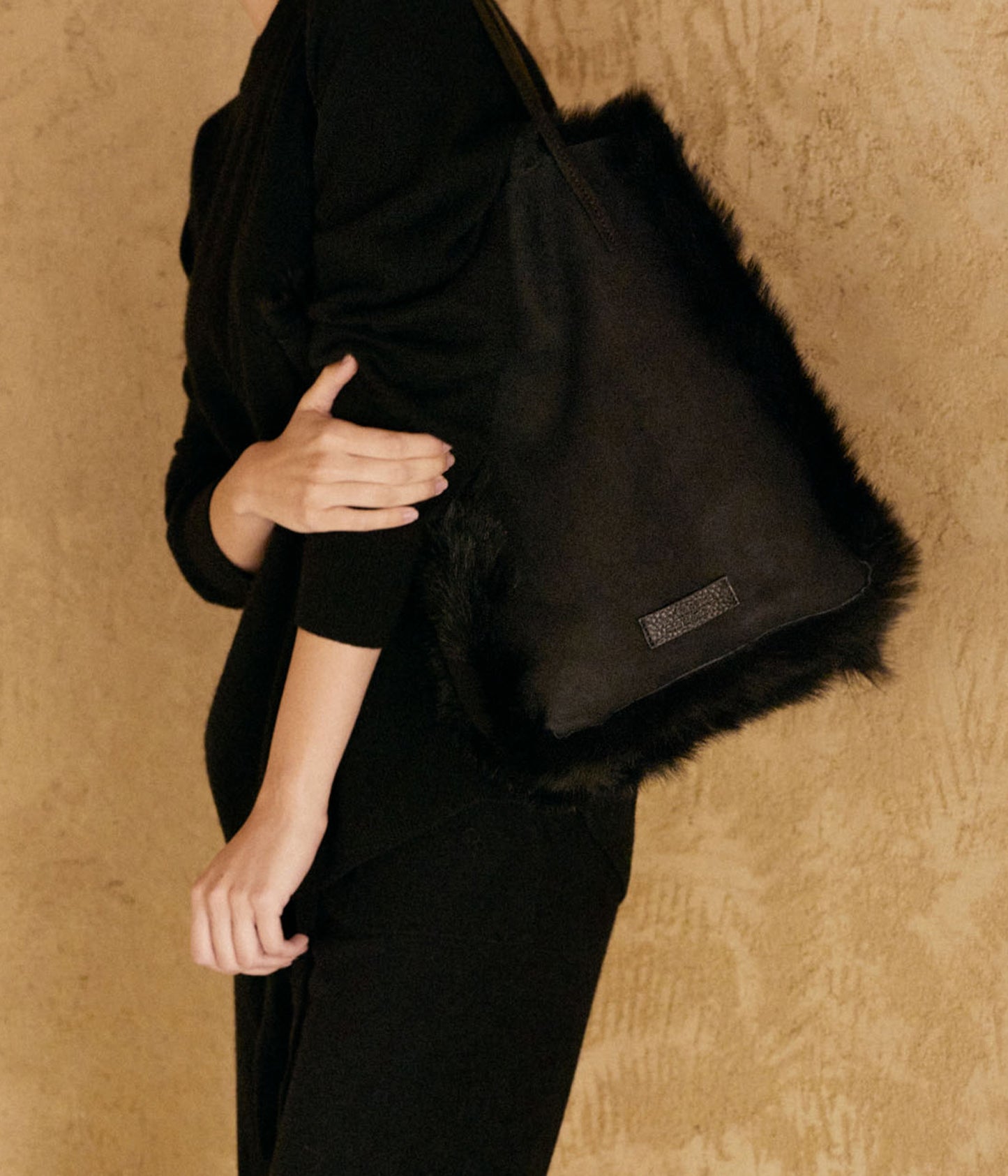 churra compa / black suede churra