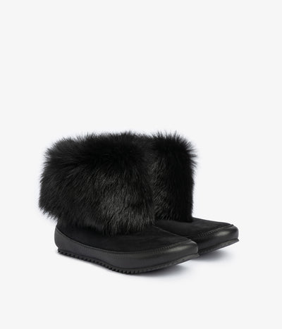 jalia / black suede churra