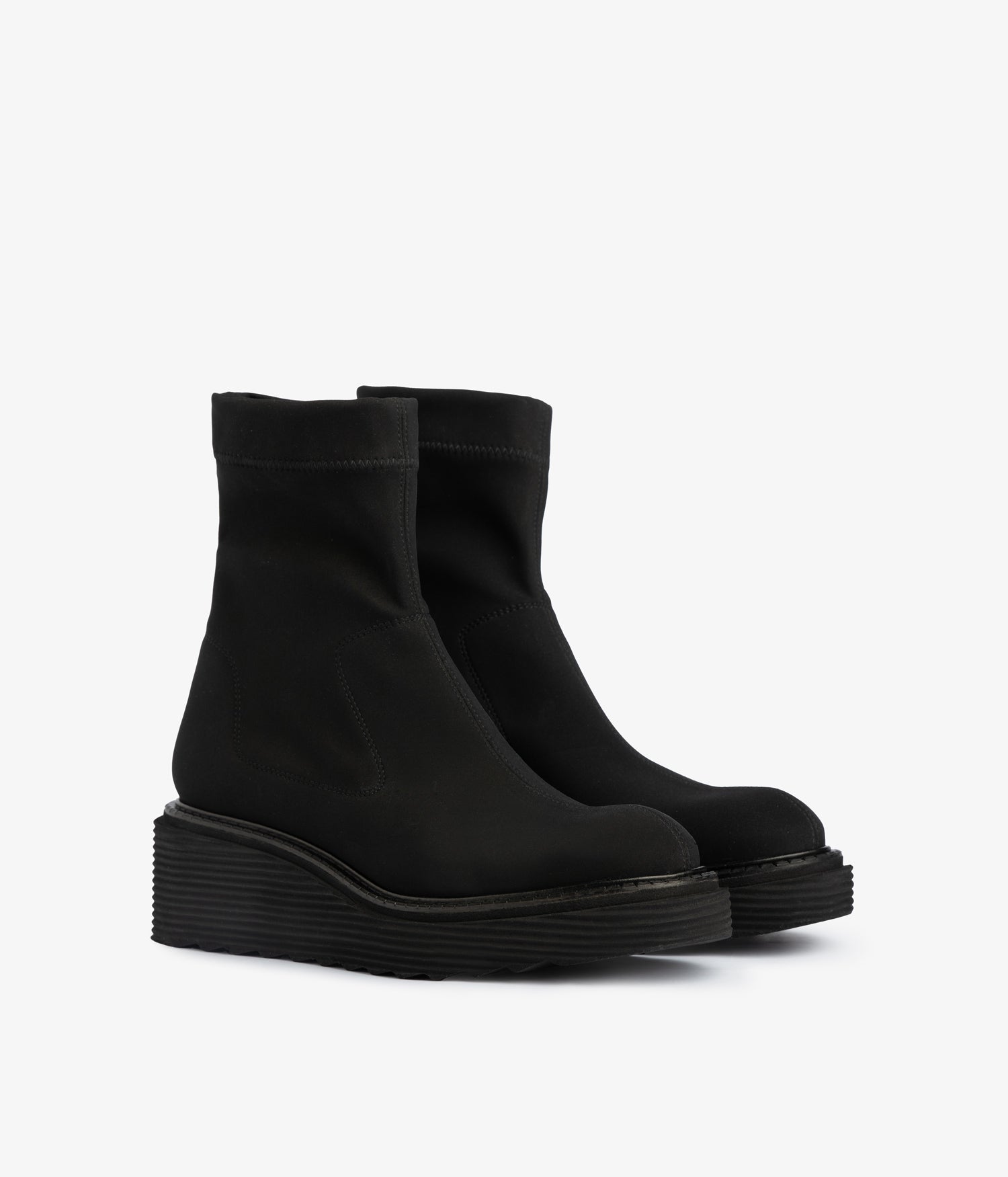 pedro garcia ブラック スエード ナイロン ブーツ 36.5 Boots | Comfortable Leather Design | Pedro García