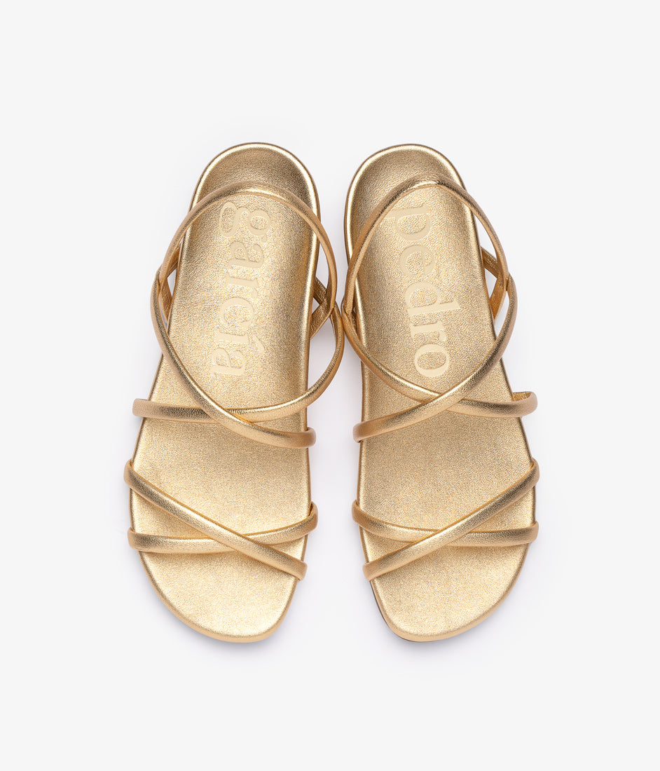 biddy / gold nappa