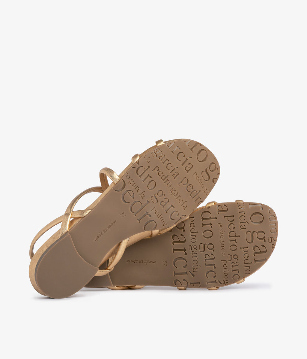 biddy / gold nappa