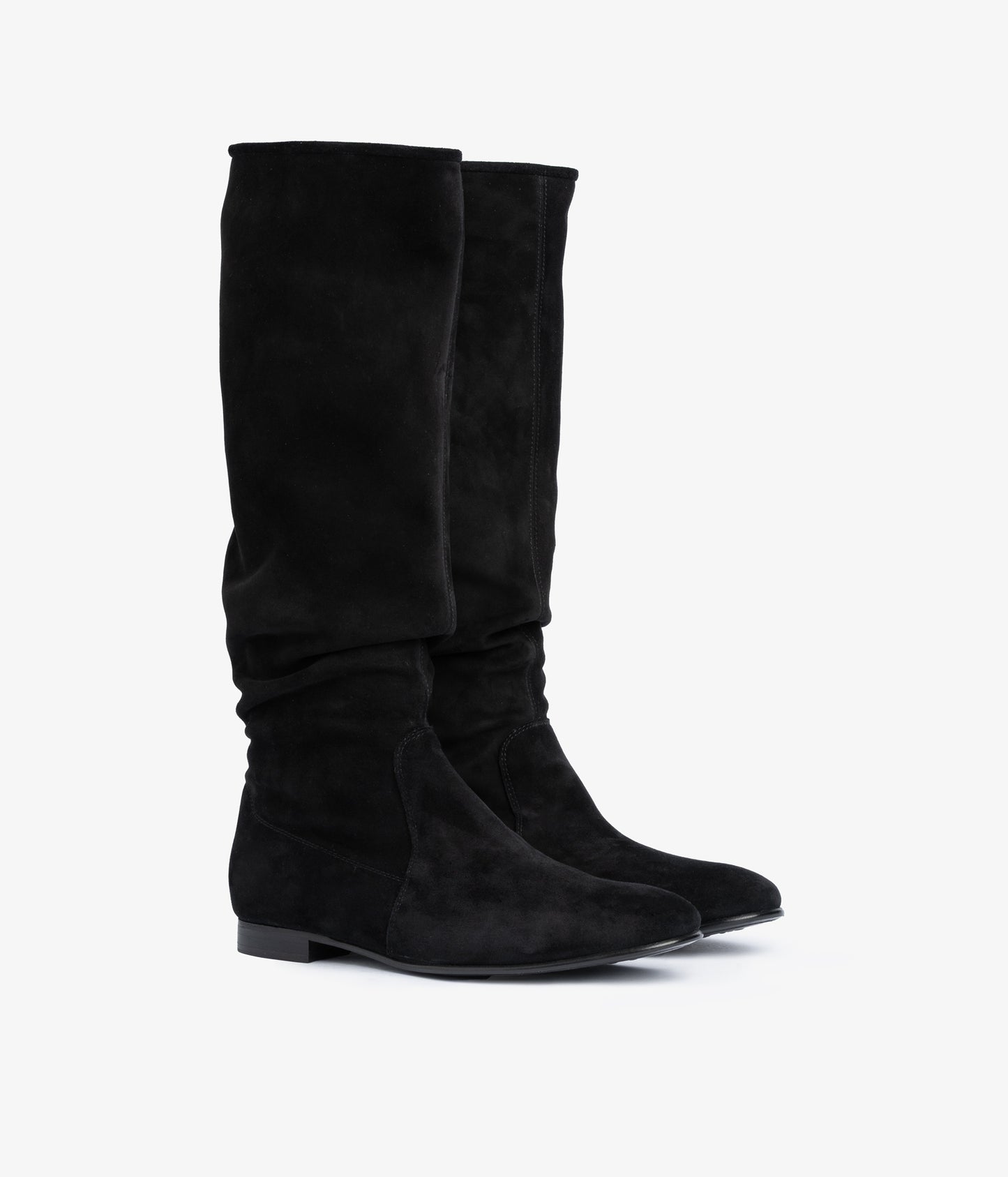 gintare / black bessie suede-black