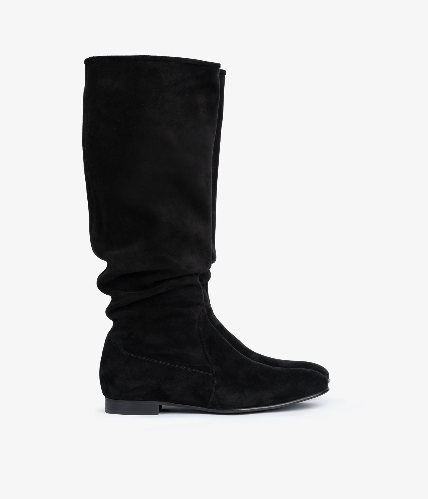 gintare / black bessie suede-black