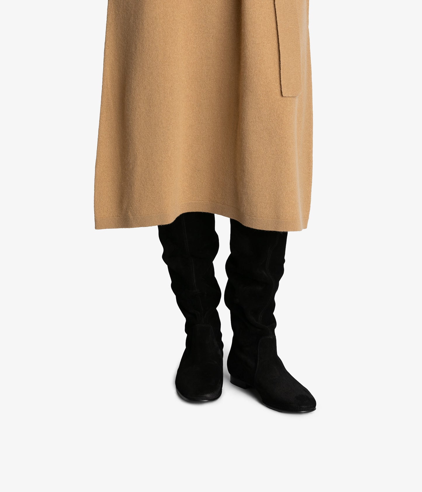 gintare / black bessie suede-black