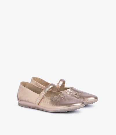 alisa / rose gold cervo lame
