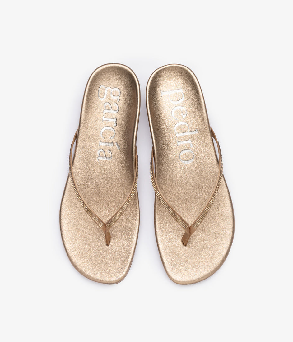 brinlee / lamé napa oro rosa