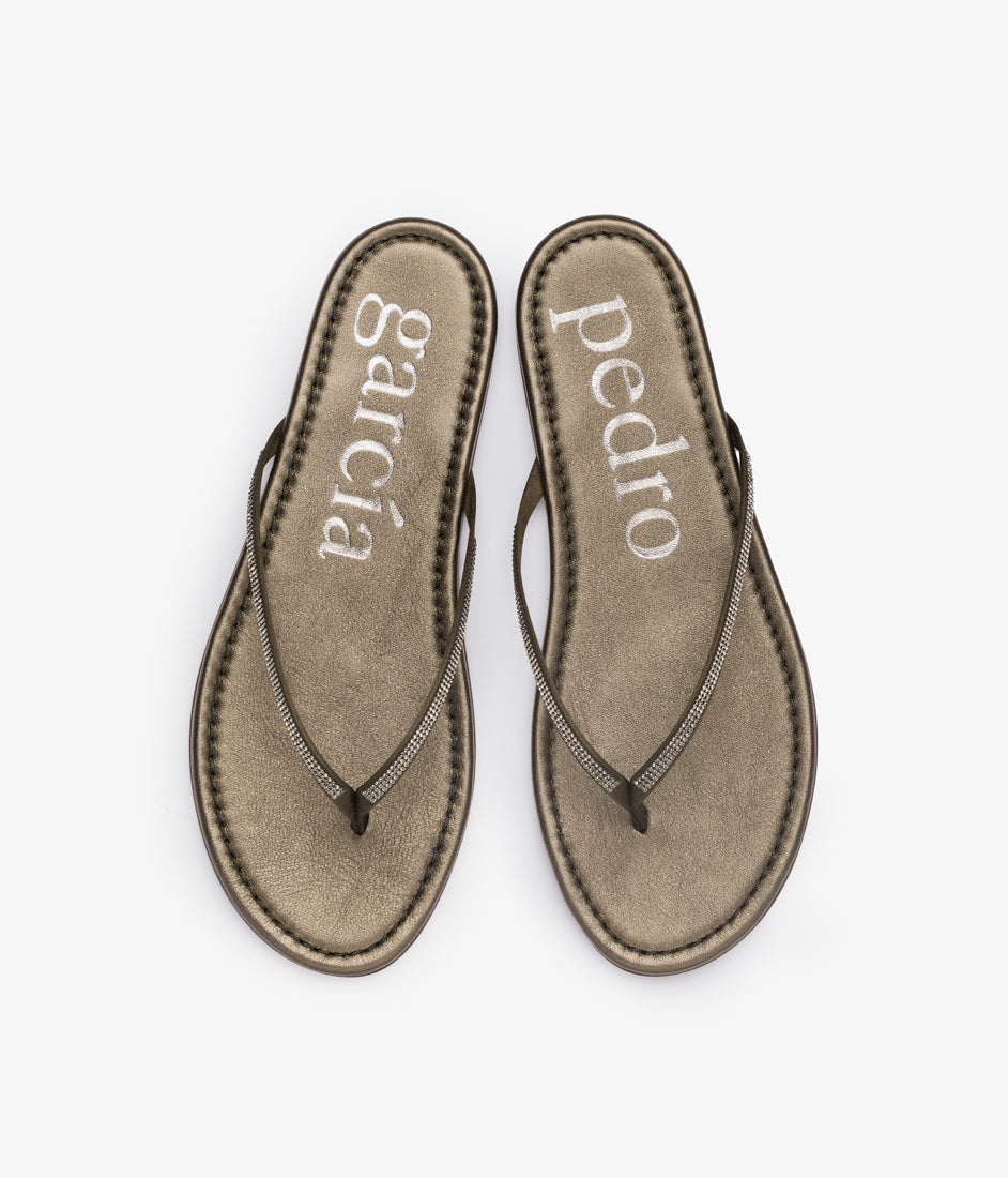 panabel / olivade satin-greige