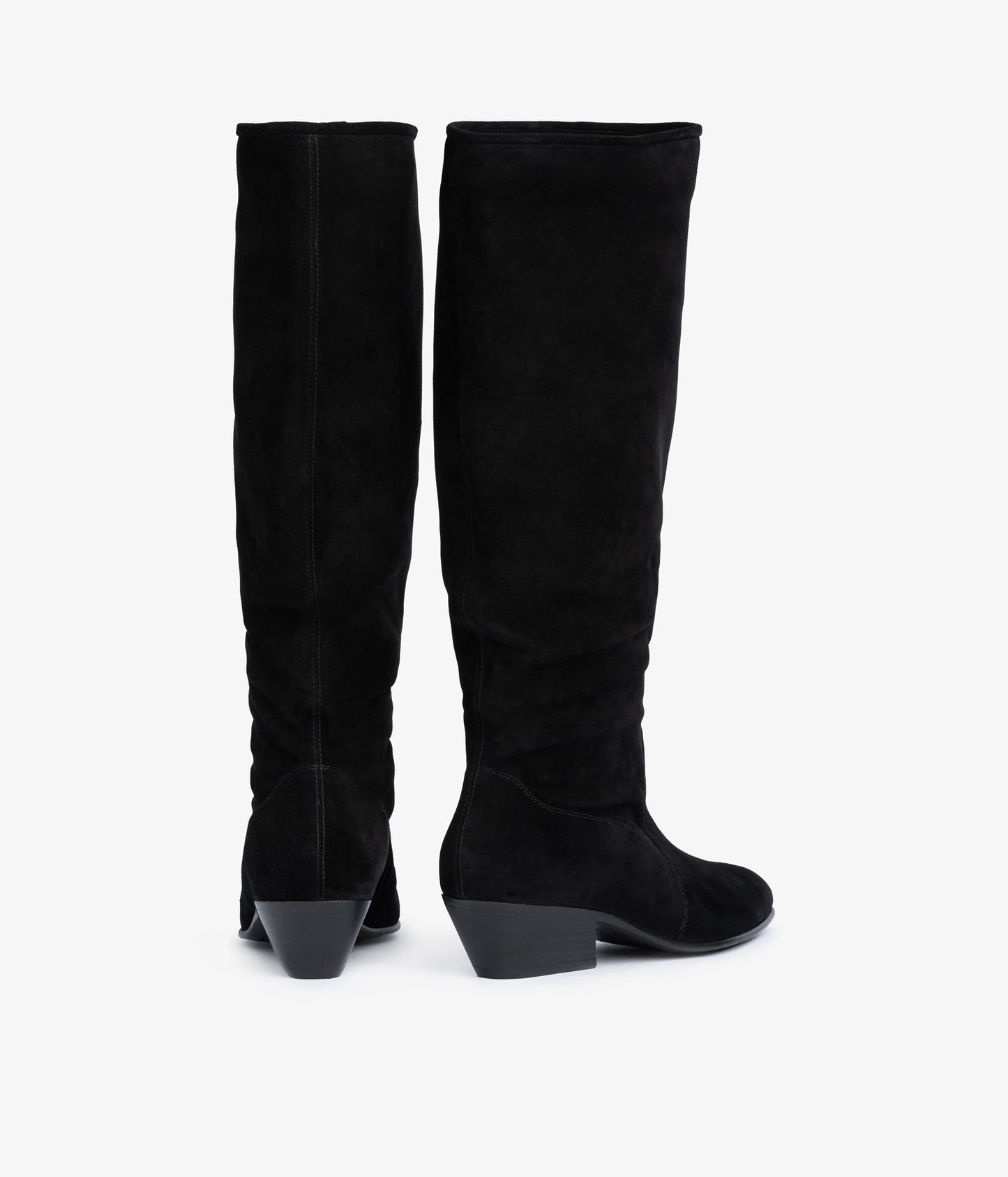 helle / black bessie suede