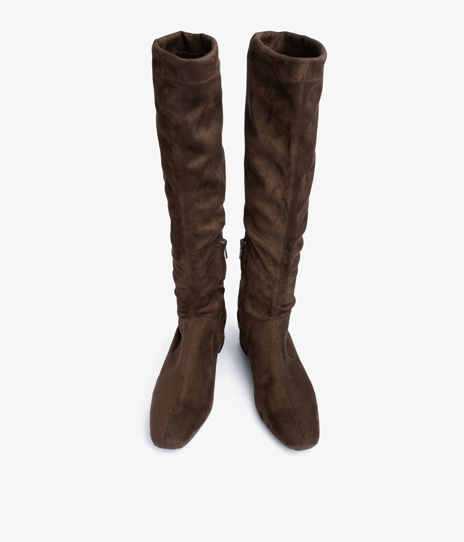 eneida / brown suedette