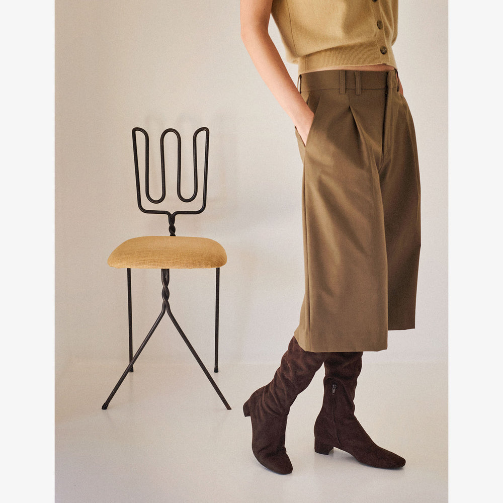 eneida / brown suedette