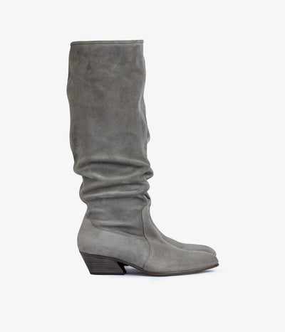 helle / grey bessie suede
