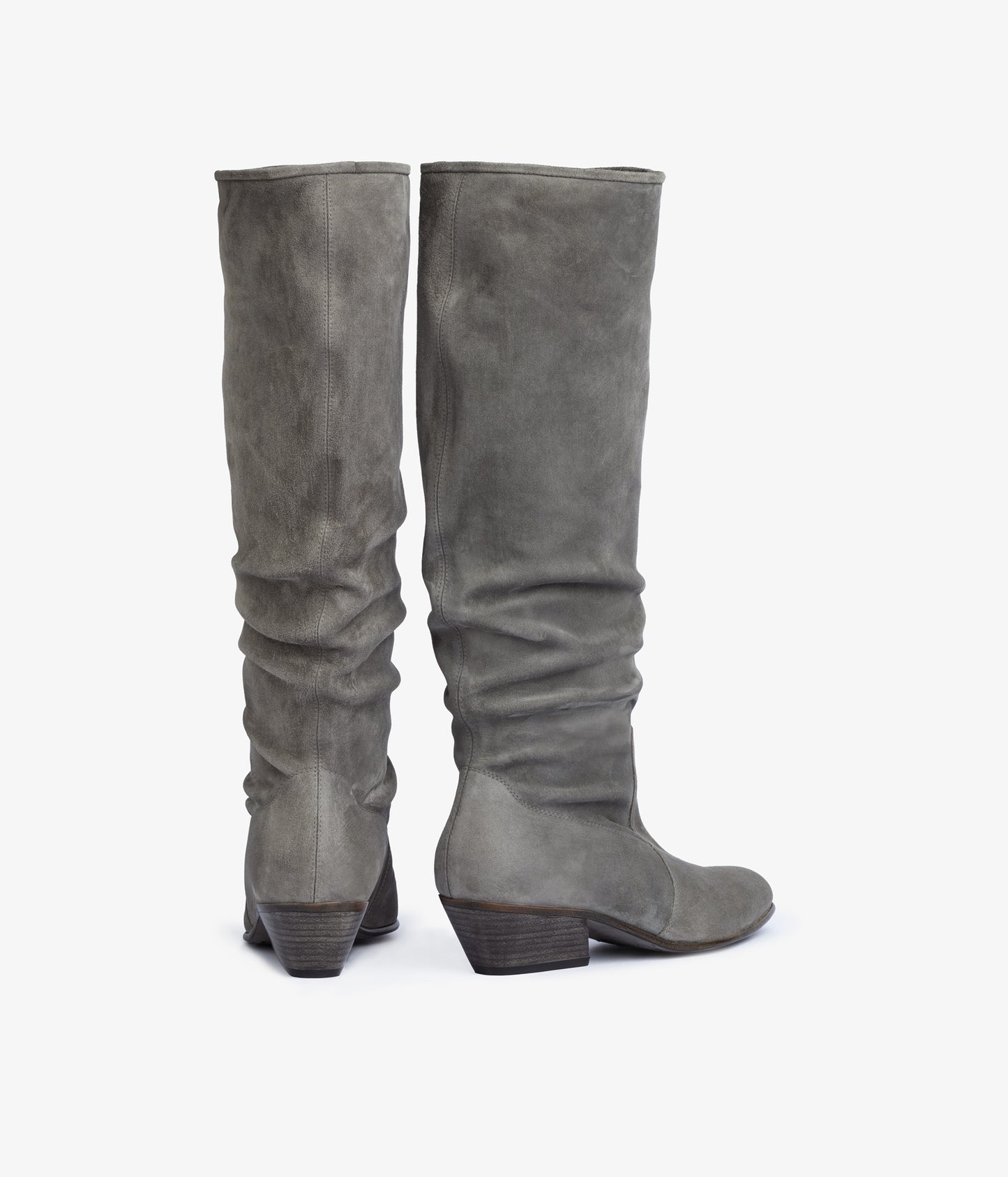 helle / grey bessie suede