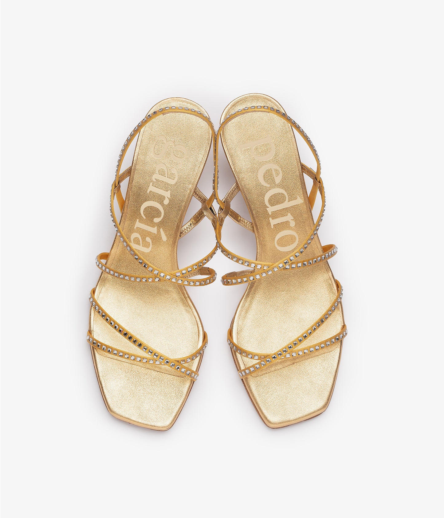 ailen / gold satin nappa lame