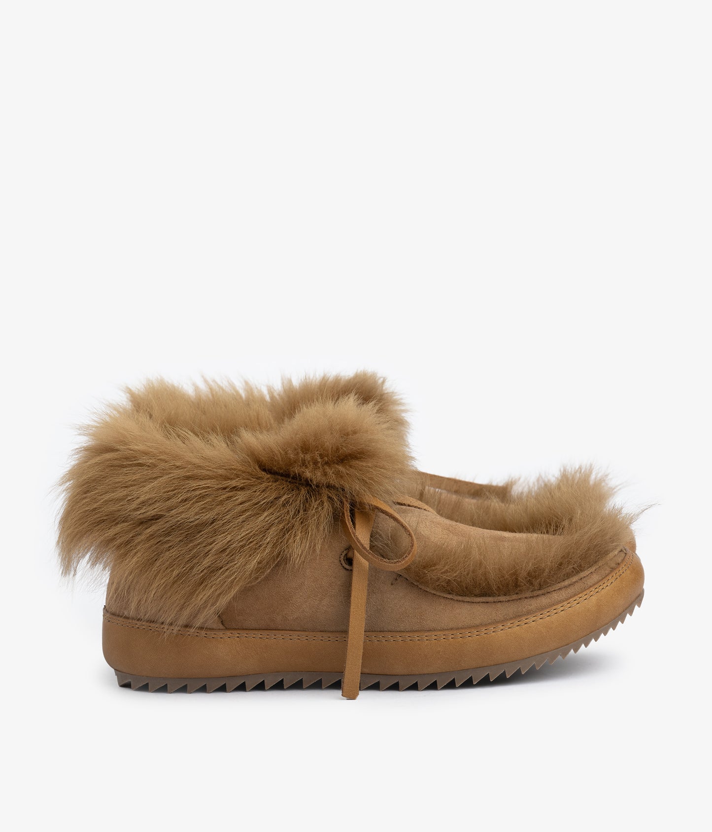 jadine / tan suede churra