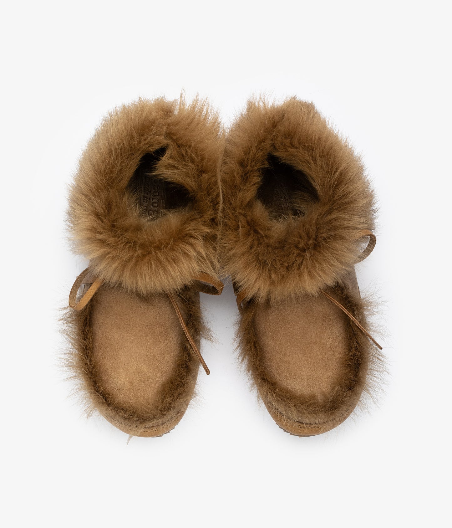 jadine / tan suede churra