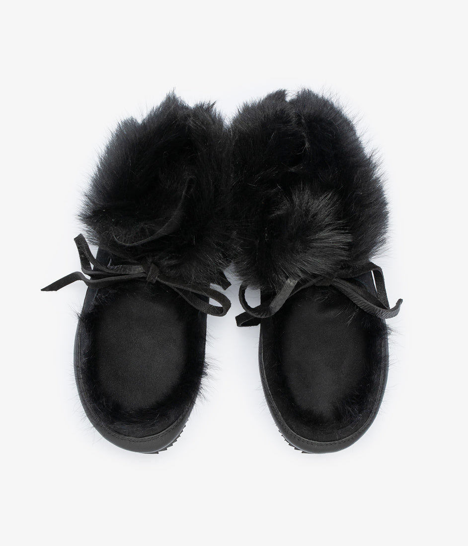 jadine / black suede churra