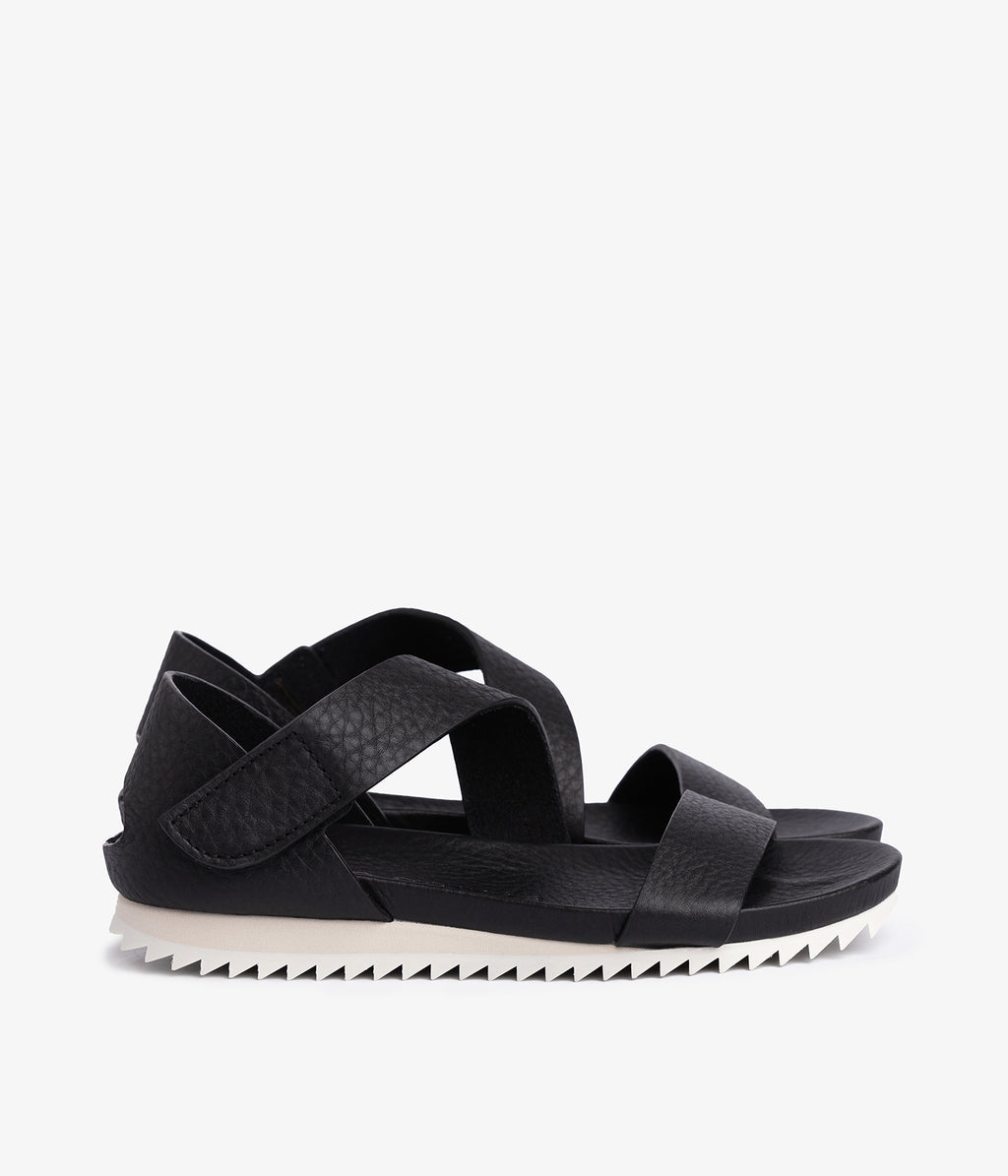 pedro garcia asymmetrical sportif sandal black jedda 1
