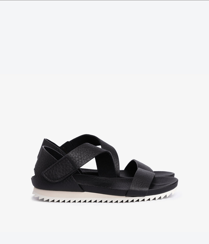 pedro garcia asymmetrical sportif sandal black jedda 2