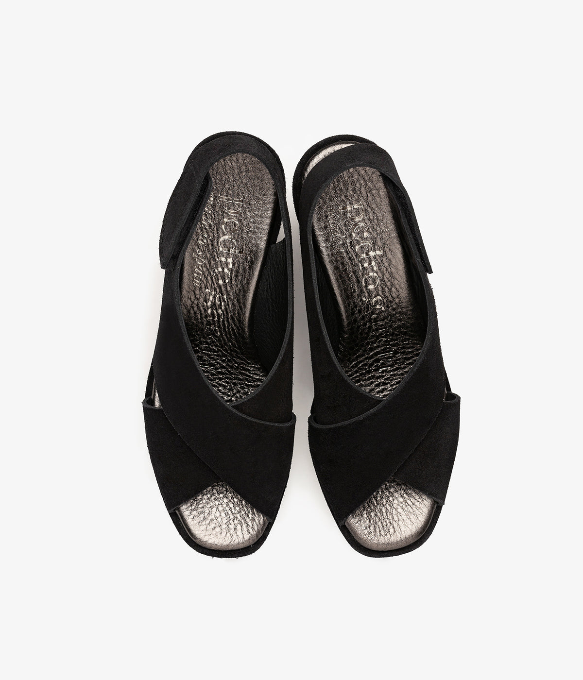 pedro garcia criss cross wedge black castoro ess 4