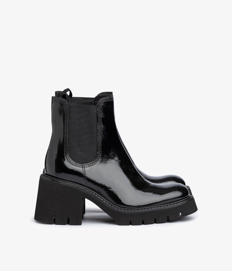 pedro garcia lightweight black naplack heel boot zisca aw23 1