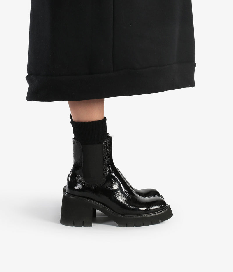 pedro garcia lightweight black naplack heel boot zisca aw23 1