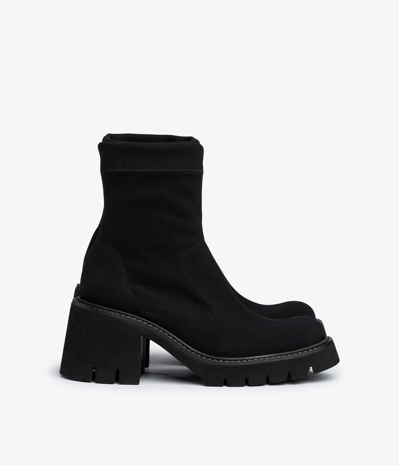 pedro garcia lightweight black stretch heel boot zilia aw23 1