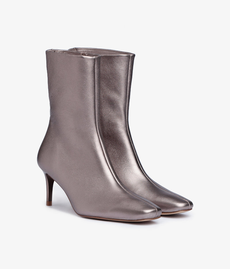 pedro garcia metallic grey leather boot ileen aw23 1