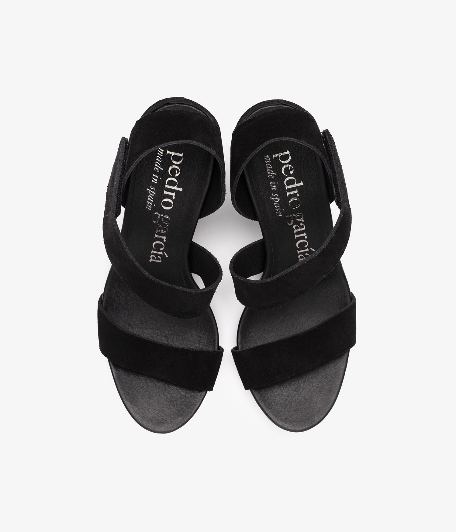 Pedro black footbed discount sandals