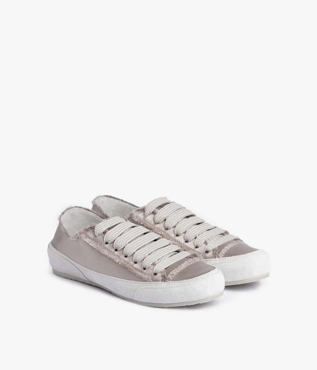 pedro garcia sneaker grey silk satin parson aw23 ess hover