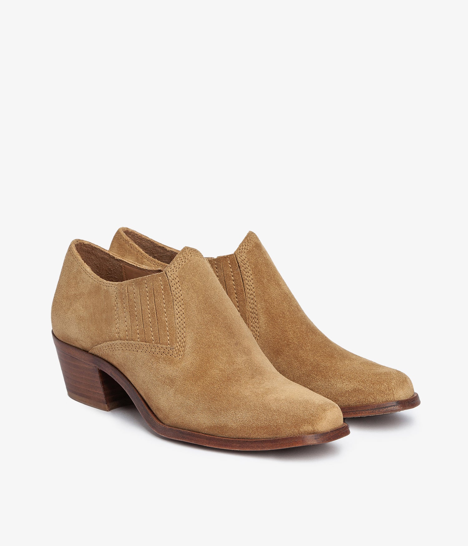 pedro garcia western brown suede bootie bine aw23 1