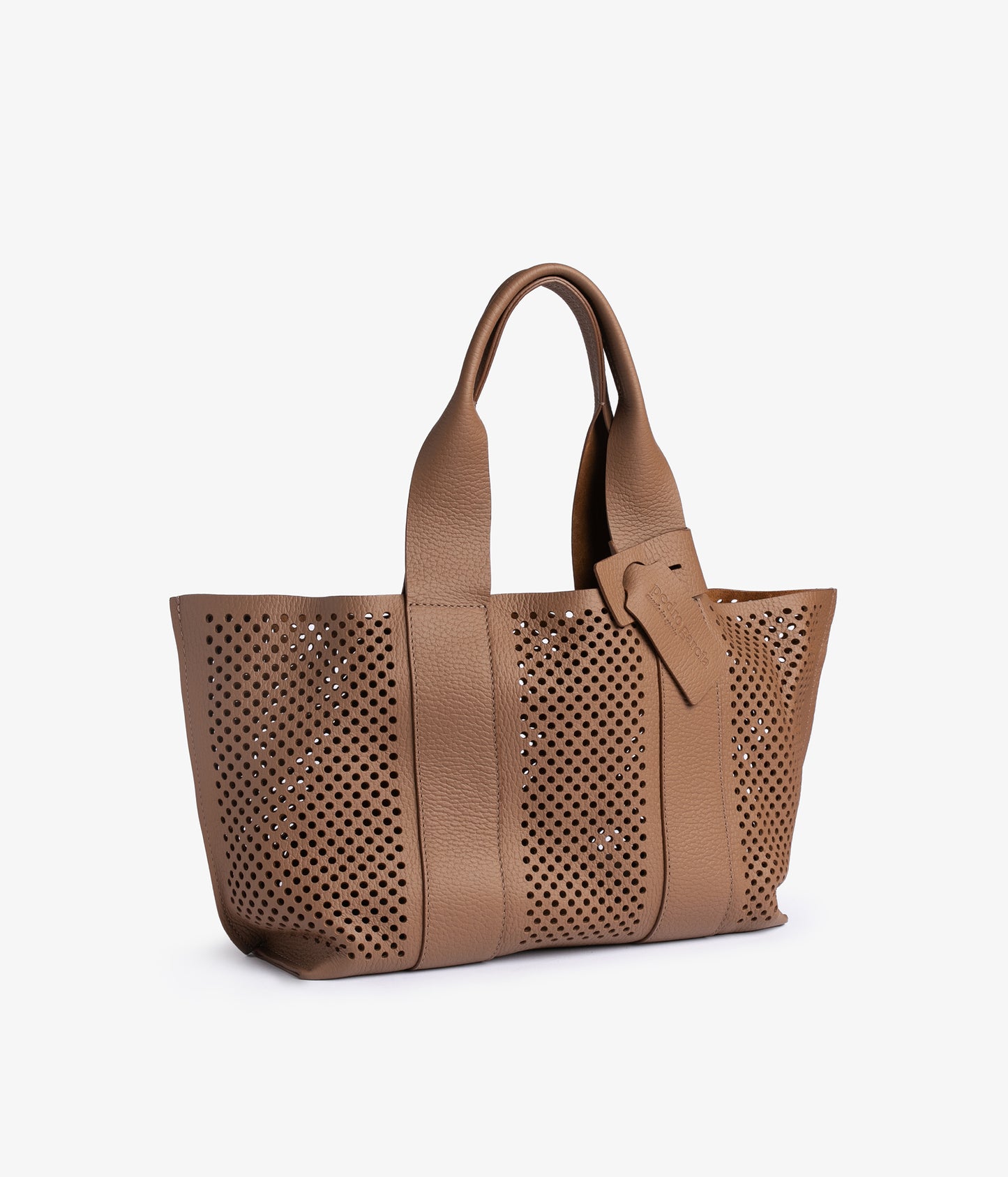 perfed tote / saddle cervo