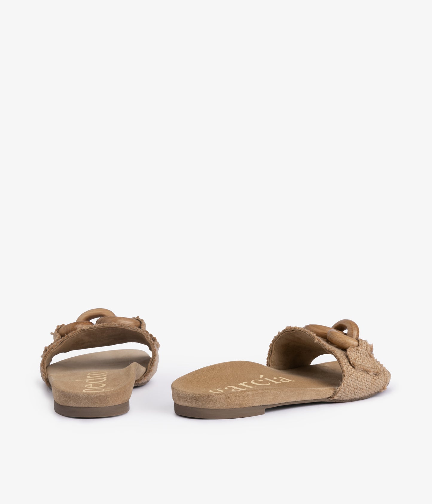 biella / natural burlap-oak