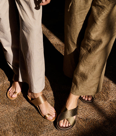 daliana / olivade satin-greige