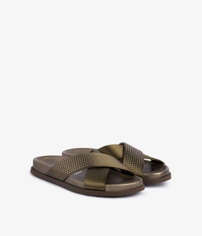 daliana / olivade satin-greige