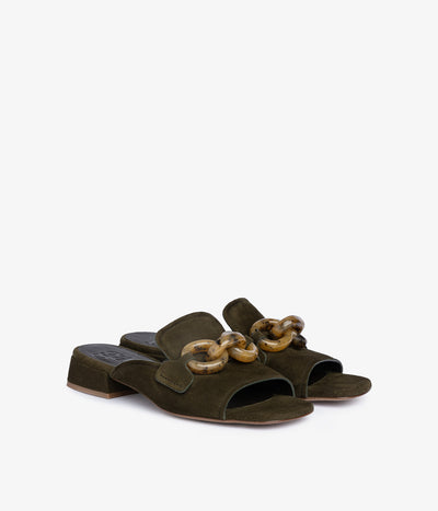 enna / gator plush suede-tortoise