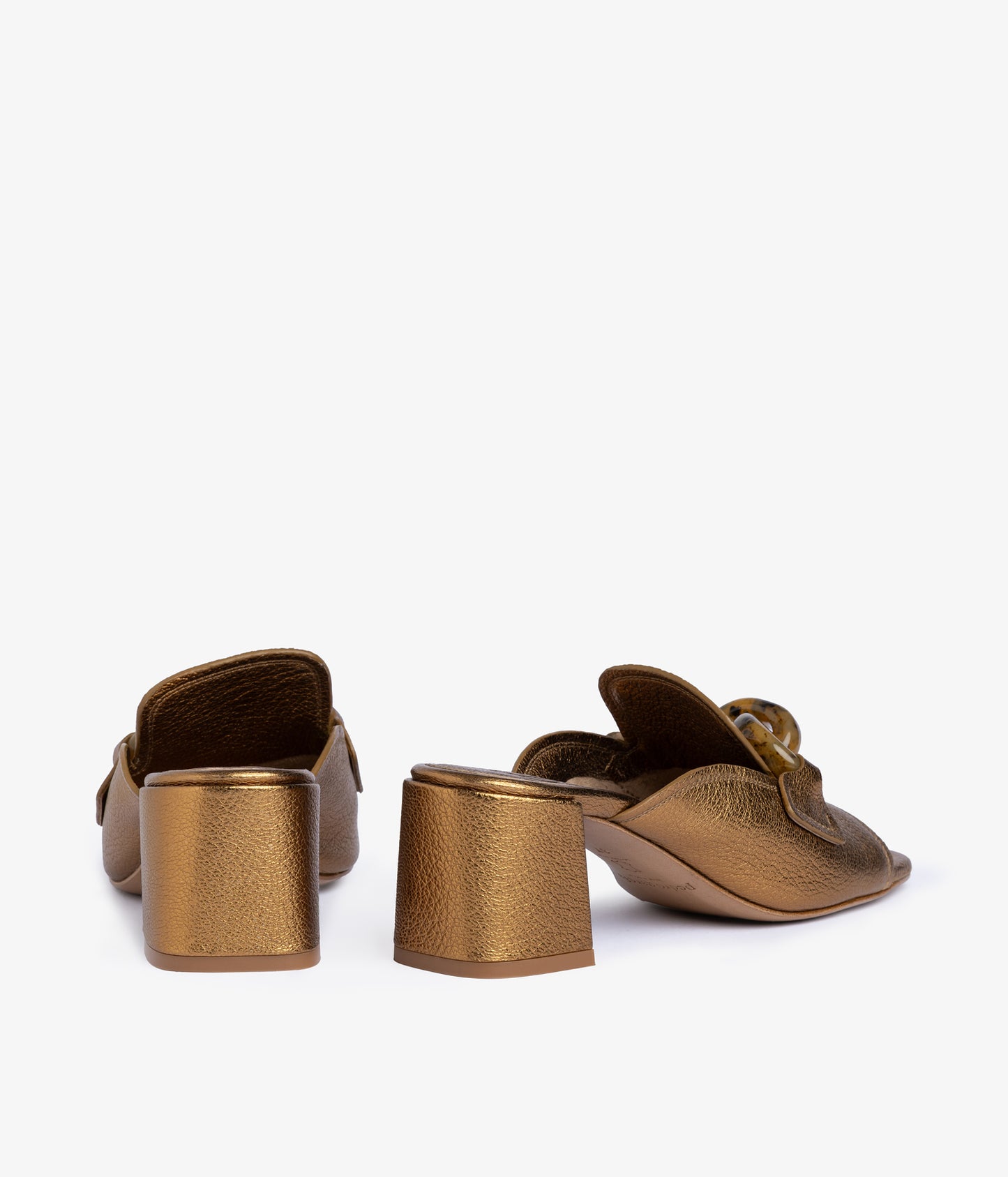umita / old gold petitgrain lame-tortoise