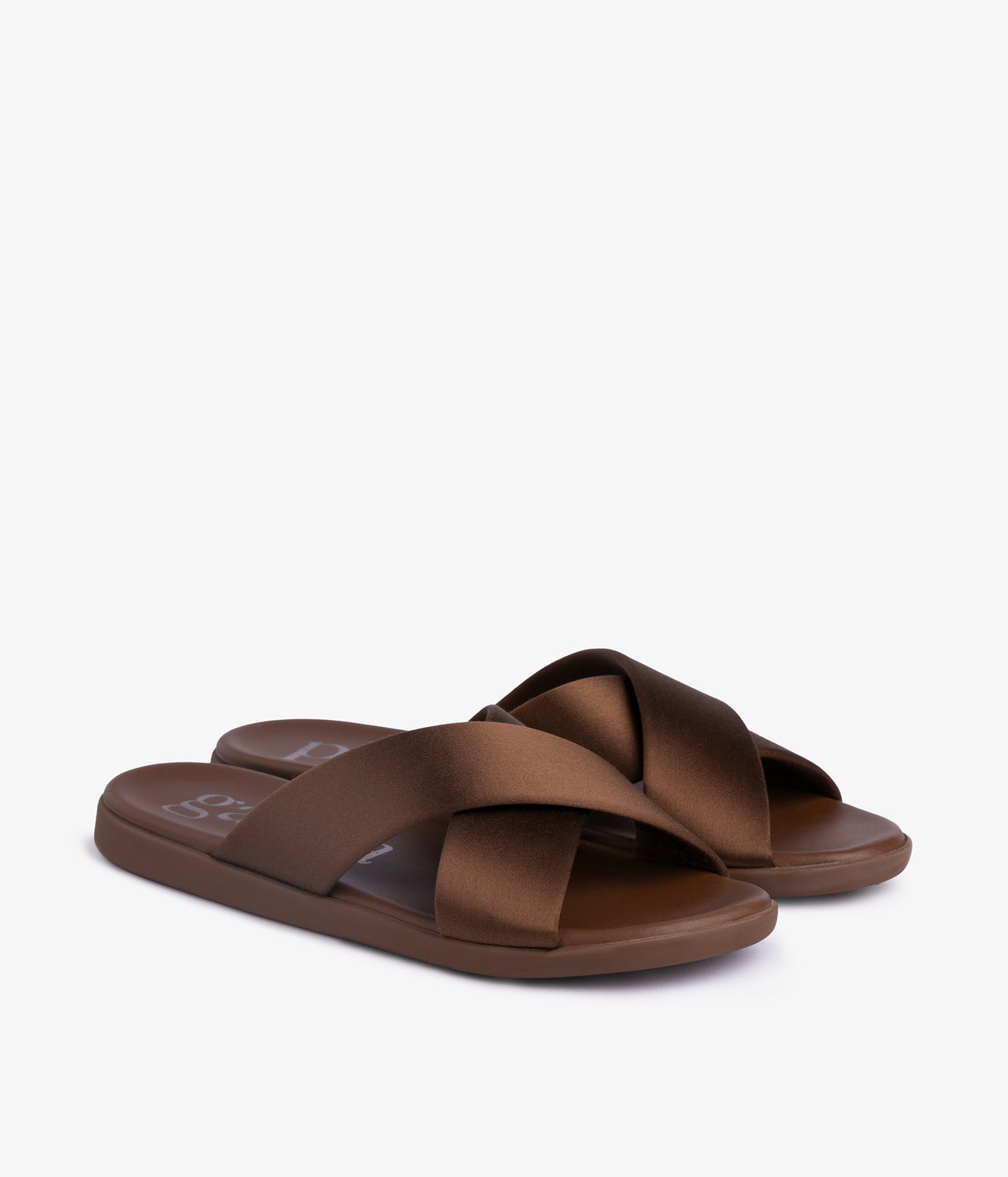 polin / nutmeg satin