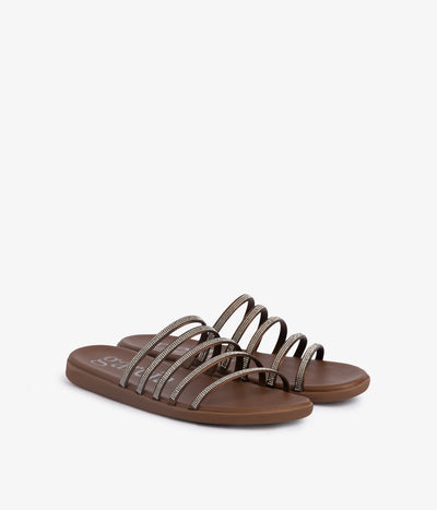 prudie / nutmeg satin