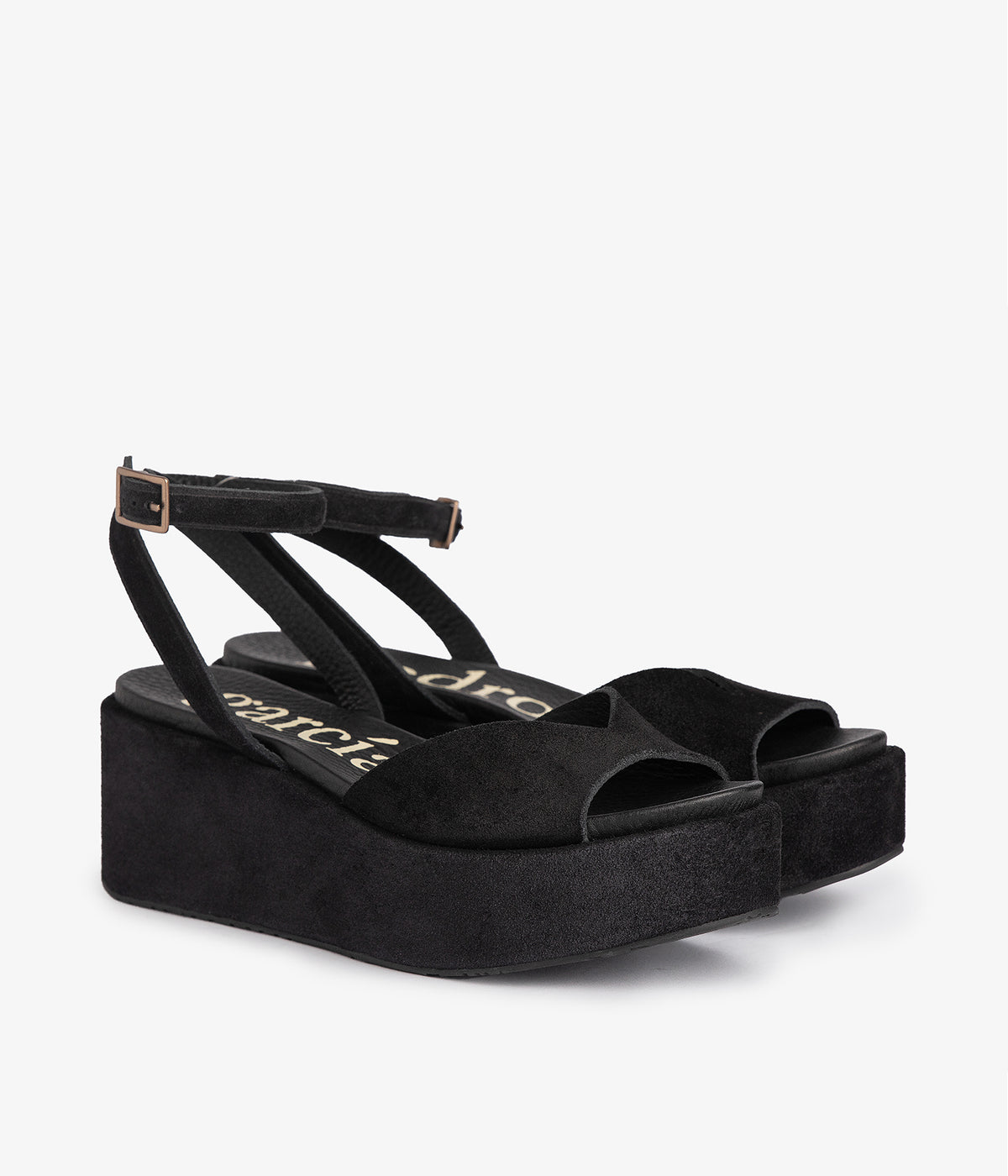 wedge sandal black suede nereida pedro garcia 1