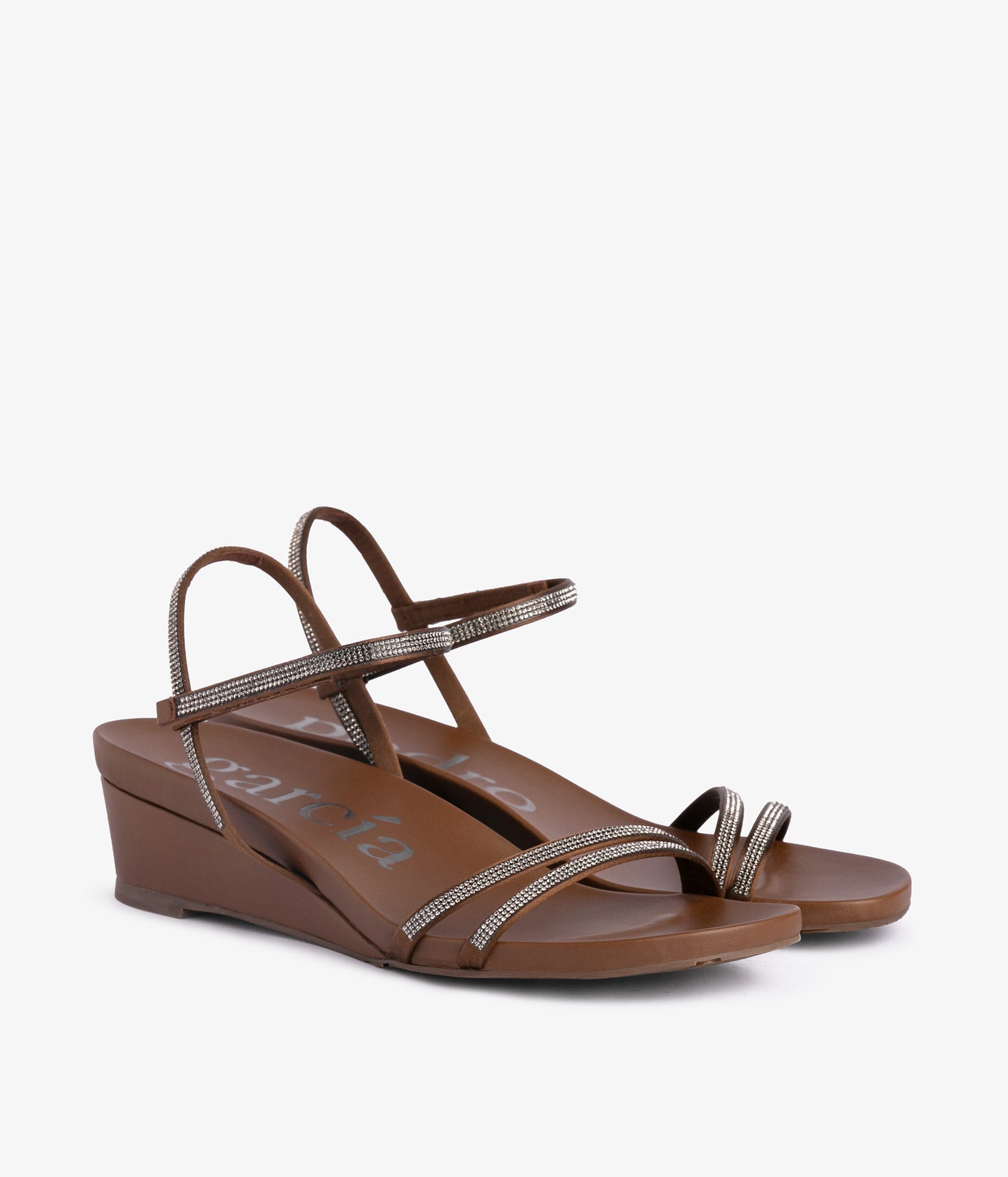 wissal / nutmeg satin-greige